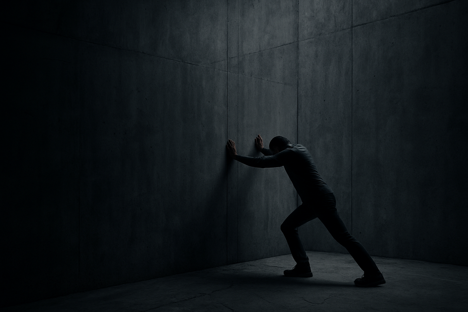 Tractor Pulling Hell or When Zero Leverage Becomes Fate